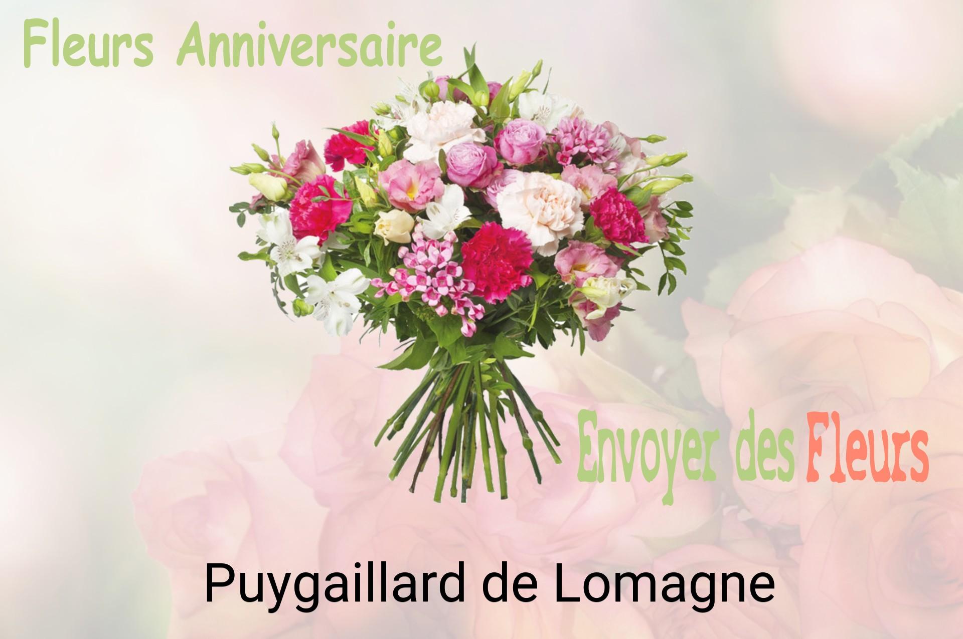 Bouquet de fleurs d’anniversaire livré à Puygaillard-de-Lomagne