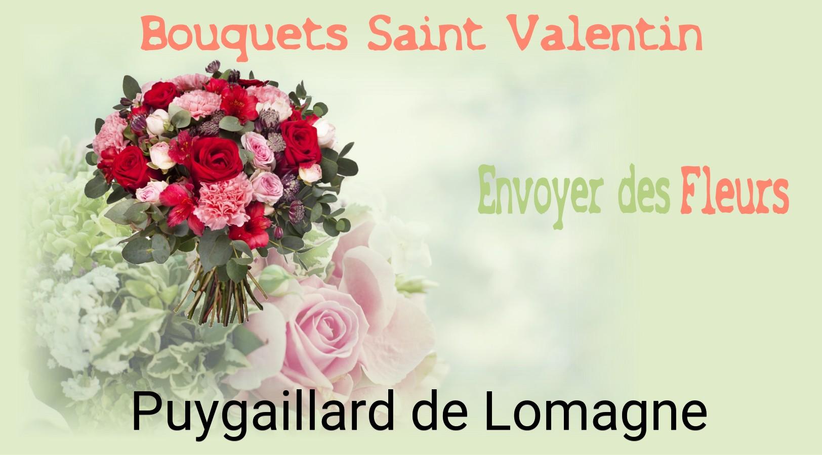 Roses de Saint-Valentin livrées à Puygaillard-de-Lomagne